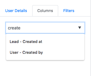 How to search column in Freshsales GSheet Connector