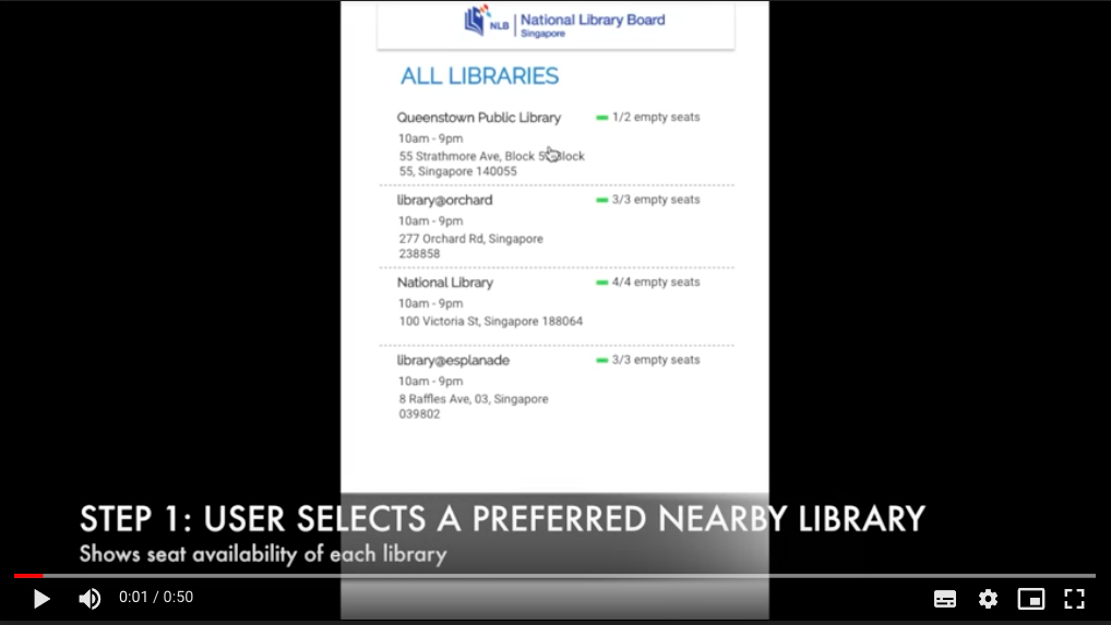 grab a seat library prototype